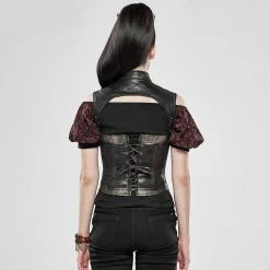 Punk Rave Steampunk Top - Xenia 10 Punk Rave Steampunk Top - Xenia -KILLSTAR SALES punk rave steampunk top xenia 13