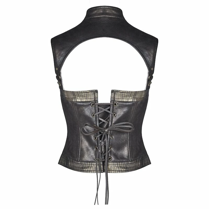 Punk Rave Steampunk Top - Xenia 7 Punk Rave Steampunk Top - Xenia - Image 5