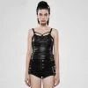 Punk Rave Strappy Top - Doom Doll 1 Punk Rave Strappy Top - Doom Doll -KILLSTAR SALES punk rave strappy top doom doll