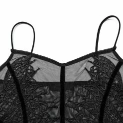 Punk Rave Strappy Top - Flower Cage 13 Punk Rave Strappy Top - Flower Cage -KILLSTAR SALES punk rave strappy top flower cage6