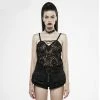 Punk Rave Strappy Top - Opium 2 Punk Rave Strappy Top - Opium -KILLSTAR SALES punk rave strappy top opium