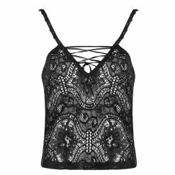 Punk Rave Strappy Top - Opium -KILLSTAR SALES punk rave strappy top opium4