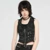 Punk Rave Waistcoat - Rebellion -KILLSTAR SALES punk rave waistcoat rebellion