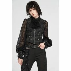 Punk Rave Waistcoat - Rebellion -KILLSTAR SALES punk rave waistcoat rebellion4