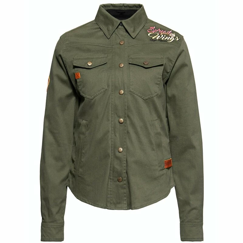 Queen Kerosin Adventure Gear Shirt-Jacket - Spread Your Wings 4 Queen Kerosin Adventure Gear Shirt-Jacket - Spread Your Wings - Image 2