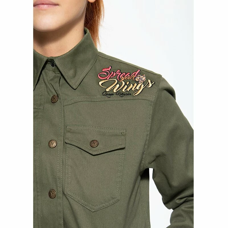 Queen Kerosin Adventure Gear Shirt-Jacket - Spread Your Wings 6 Queen Kerosin Adventure Gear Shirt-Jacket - Spread Your Wings - Image 4