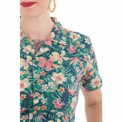 Queen Kerosin Crop Top - Tropical -KILLSTAR SALES queen kerosin crop top tropical 14