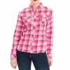 Queen Kerosin Flannel Shirt- Blanko Pink -KILLSTAR SALES queen kerosin flannel shirt blanko pink
