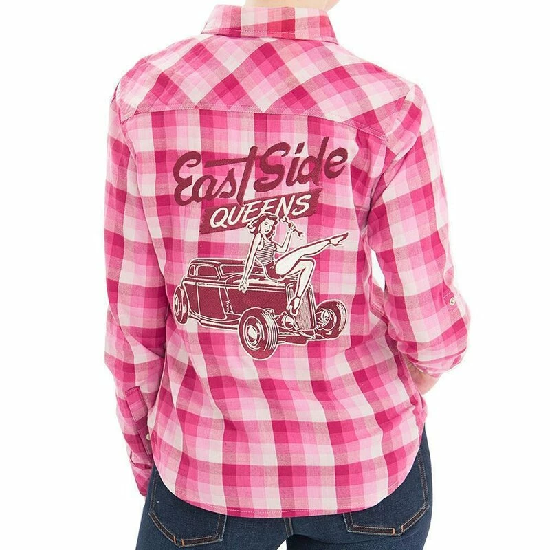 Queen Kerosin Flannel Shirt- West Side Queen 3 Queen Kerosin Flannel Shirt- West Side Queen