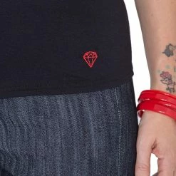 Queen Kerosin Vintage Top - Roses -KILLSTAR SALES queen kerosin vintage top roses 14