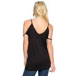 Sullen Angels Girlie Top - Catrina Double Strap Black -KILLSTAR SALES sullen angels girlie top catrina double strap black 63