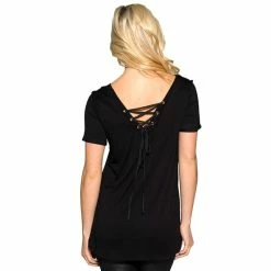 Sullen Angels Girlie Top - Death & Roses -KILLSTAR SALES sullen angels girlie top death roses 53