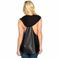 Sullen Angels Racerback Hooded Top - Cleo Muse -KILLSTAR SALES sullen angels racerback hooded top cleo muse 34