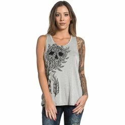 Sullen Clothing Crossback Top - Blown Skull